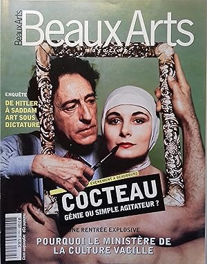 Image du vendeur pour Beaux Arts Magazine N 232. Art sous dictature. Cocteau  Beaubourg Septembre 2003. mis en vente par Librairie Et Ctera (et caetera) - Sophie Rosire