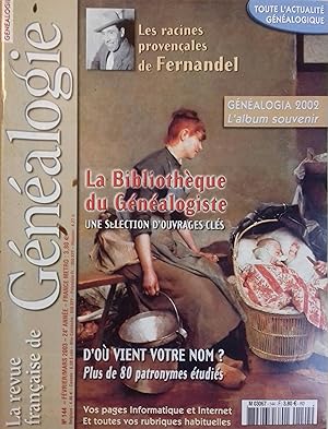 La Revue française de généalogie N° 144. La Revue française de généalogie N° 144. Février-mars 2003.