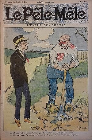 Seller image for Le Ple-mle N 24. L'esprit des champs. 7 septembre 1924. for sale by Librairie Et Ctera (et caetera) - Sophie Rosire