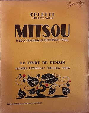 Mitsou, ou comment l'esprit vient aux filles. Sans date. Vers 1923.