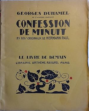 Seller image for Confession de minuit. (Vie et aventures de Salavin - 1). for sale by Librairie Et Ctera (et caetera) - Sophie Rosire