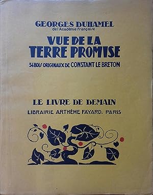 Immagine del venditore per Vue de la terre promise. Fvrier 1948. venduto da Librairie Et Ctera (et caetera) - Sophie Rosire