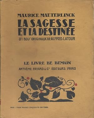 Image du vendeur pour La sagesse et la destine. Fvrier 1928. mis en vente par Librairie Et Ctera (et caetera) - Sophie Rosire