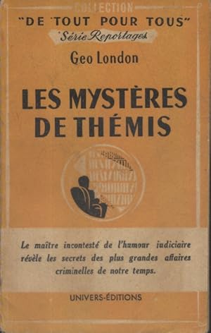 Seller image for Les mystres de Thmis. for sale by Librairie Et Ctera (et caetera) - Sophie Rosire