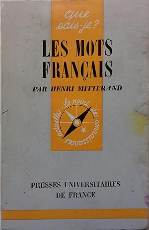 Image du vendeur pour Les mots franais. mis en vente par Librairie Et Ctera (et caetera) - Sophie Rosire