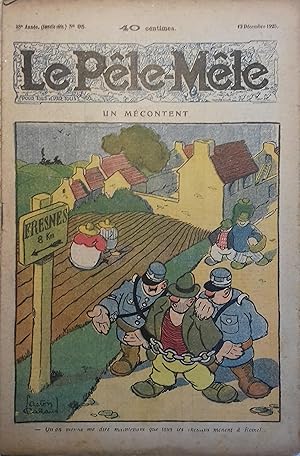 Le Pêle-mêle N° 95. Un mécontent. 13 décembre 1925.