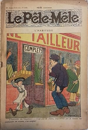 Bild des Verkufers fr Le Ple-mle N 103. L'habitude. 7 fvrier 1926. zum Verkauf von Librairie Et Ctera (et caetera) - Sophie Rosire