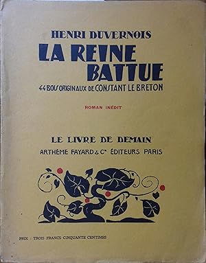 La reine battue. Roman inédit. Juillet 1936.