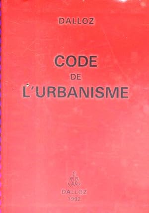 Code de l'urbanisme 1992.