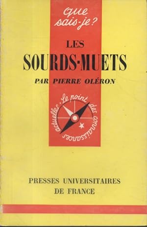 Imagen del vendedor de Les sourds-muets. a la venta por Librairie Et Ctera (et caetera) - Sophie Rosire