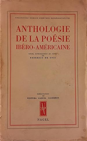 Anthologie de la poésie ibéro-américaine.