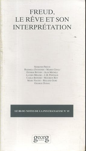 Freud, le rêve et son interprétation.