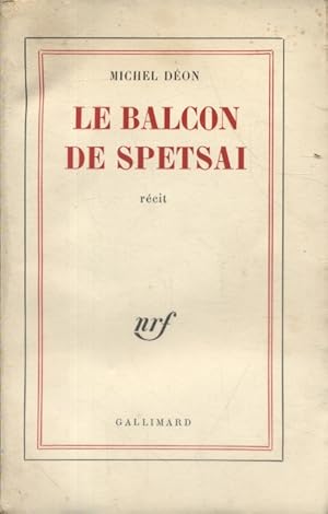 Le balcon de Spetsai.