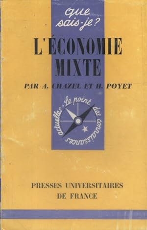Image du vendeur pour L'conomie mixte. mis en vente par Librairie Et Ctera (et caetera) - Sophie Rosire