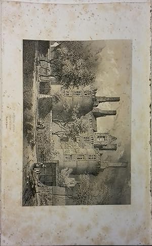 Martigné-Briant (Maine-et-Loire). Lithographie de Bachelier et Eugène Deshayes : Martigné-Briant ...