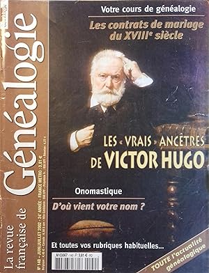 La Revue française de généalogie N° 140. La Revue française de généalogie N° 140. Juin-juillet 2002.