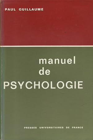 Manuel de psychologie.