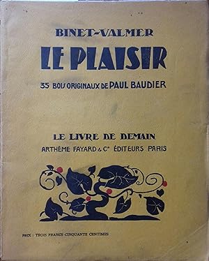 Le plaisir. Janvier 1934.