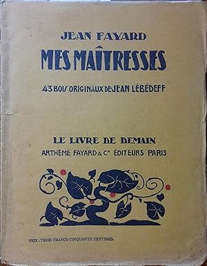 Seller image for Mes matresses. Septembre 1931. for sale by Librairie Et Ctera (et caetera) - Sophie Rosire