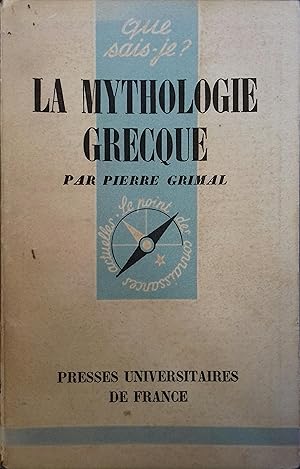 La mythologie grecque.