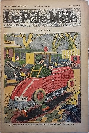 Le Pêle-mêle N° 101. Un malin. 24 janvier 1926.