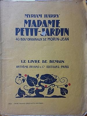 Immagine del venditore per Madame Petit-Jardin. Juillet 1930. venduto da Librairie Et Ctera (et caetera) - Sophie Rosire