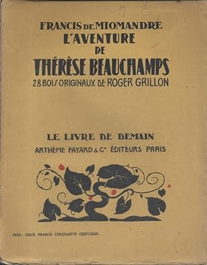 L'aventure de Thérèse Beauchamps. Sans date. Vers 1923.