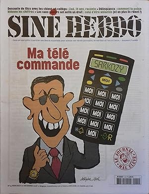 Siné Hebdo N° 14. Descente de flics avec les chiens en collège, Zoé 14 ans raconte. Déliquance, c...