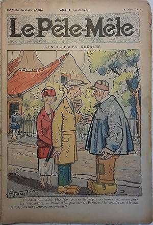 Le Pêle-mêle N° 65. Gentillesses rurales. 17 mai 1925.
