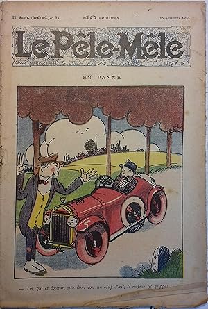 Le Pêle-mêle N° 91. En panne. 15 novembre 1925.