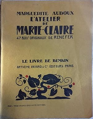 Seller image for L'atelier de Marie- Claire. Janvier 1928. for sale by Librairie Et Ctera (et caetera) - Sophie Rosire