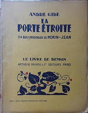 Image du vendeur pour La porte troite. Avril 1934. mis en vente par Librairie Et Ctera (et caetera) - Sophie Rosire