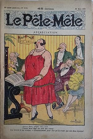 Le Pêle-mêle N° 110. Appréciation. 28 mars 1926.