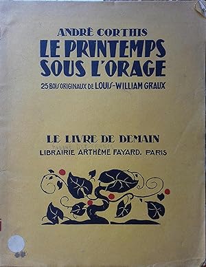 Seller image for Le printemps sous l'orage. for sale by Librairie Et Ctera (et caetera) - Sophie Rosire