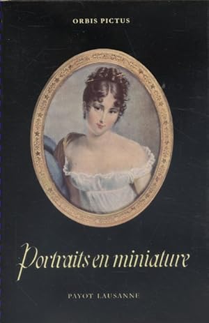 Seller image for Portraits en miniature. for sale by Librairie Et Ctera (et caetera) - Sophie Rosire