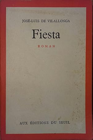Image du vendeur pour Fiesta. mis en vente par Librairie Et Ctera (et caetera) - Sophie Rosire