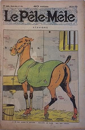 Immagine del venditore per Le Ple-mle N 18. Atavisme. 22 juin 1924. venduto da Librairie Et Ctera (et caetera) - Sophie Rosire