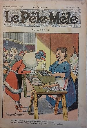 Le Pêle-mêle N° 30. Au marché. 14 septembre 1924.