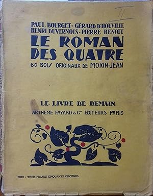 Bild des Verkufers fr Le roman des quatre. Juillet 1926. zum Verkauf von Librairie Et Ctera (et caetera) - Sophie Rosire