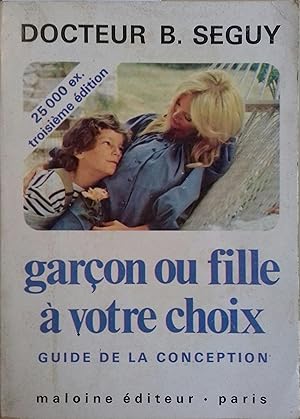 Garçon ou fille à votre choix. Guide de la conception.