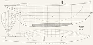 "Halcyone" 3.7 sail tons designed by G.H. Brown Belfast - 1883