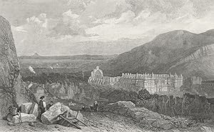 Imagen del vendedor de Holyrood from the Calton Hill a la venta por Antiqua Print Gallery