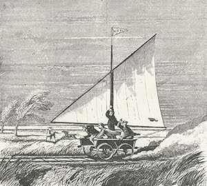 Bild des Verkufers fr Fig. 337 - Pacific railway sailing car zum Verkauf von Antiqua Print Gallery