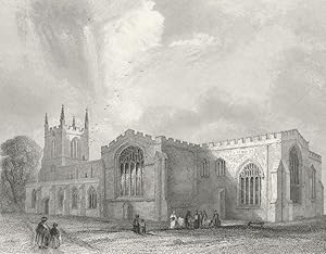 Imagen del vendedor de Bangor Cathedral. S.E. View a la venta por Antiqua Print Gallery