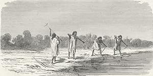 Indians shooting fish