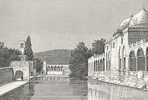 Fig. 90 Orfa - Mosque and fountain of Abraham