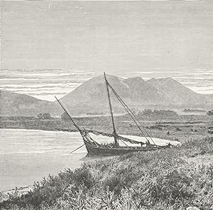 Fig. 62 Lake Van Tadwan Bay and Mount Nimrud