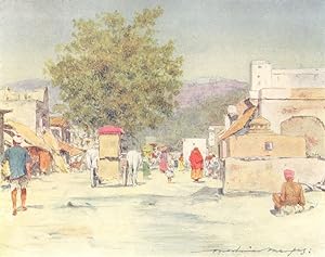 Imagen del vendedor de In the city of Jeypore a la venta por Antiqua Print Gallery
