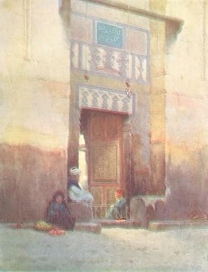 Seller image for A Mosque door, Cairo for sale by Antiqua Print Gallery