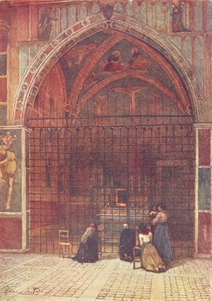 Seller image for Chapel of the passion in the church of San Clemente for sale by Antiqua Print Gallery